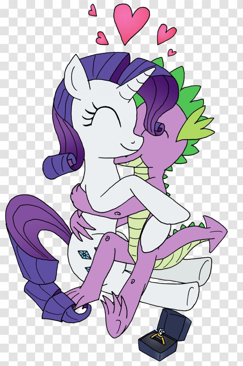 Pony Rarity Marriage Art - Tree - Will You Marry Me Transparent PNG