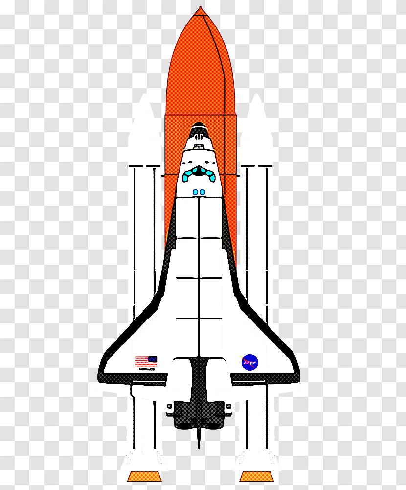 Rocket Spacecraft Space Shuttle Vehicle Rocket-powered Aircraft Transparent PNG