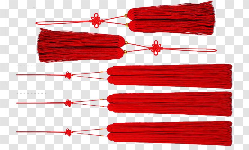 Sword Jian Tassel Dagger - Tai Chi 0 - Red Spike Transparent PNG