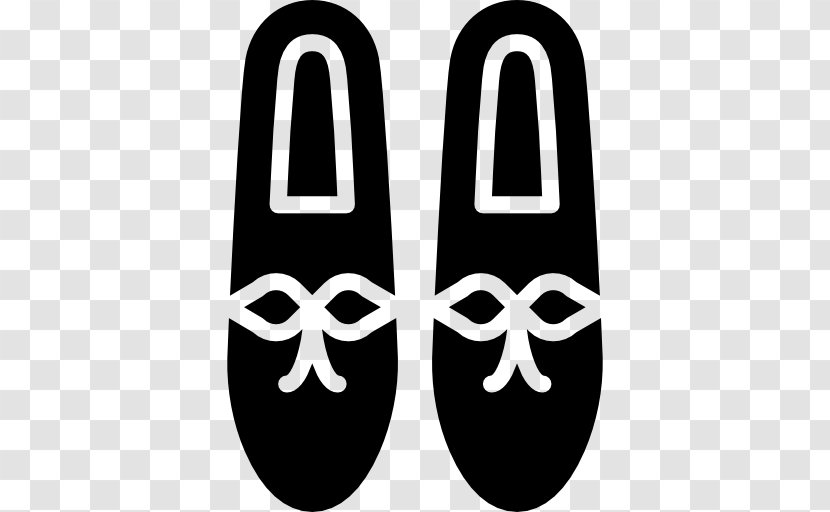 Logo Shoe Font - Black And White - Design Transparent PNG