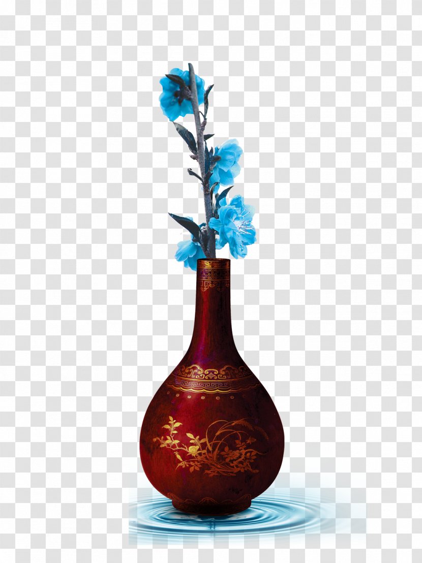 Out-of-home Advertising Vase Poster Billboard - Glass Transparent PNG