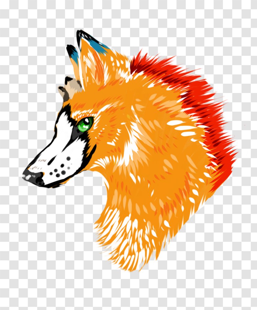 Red Fox Snout Beak Clip Art - Orange Soda Transparent PNG