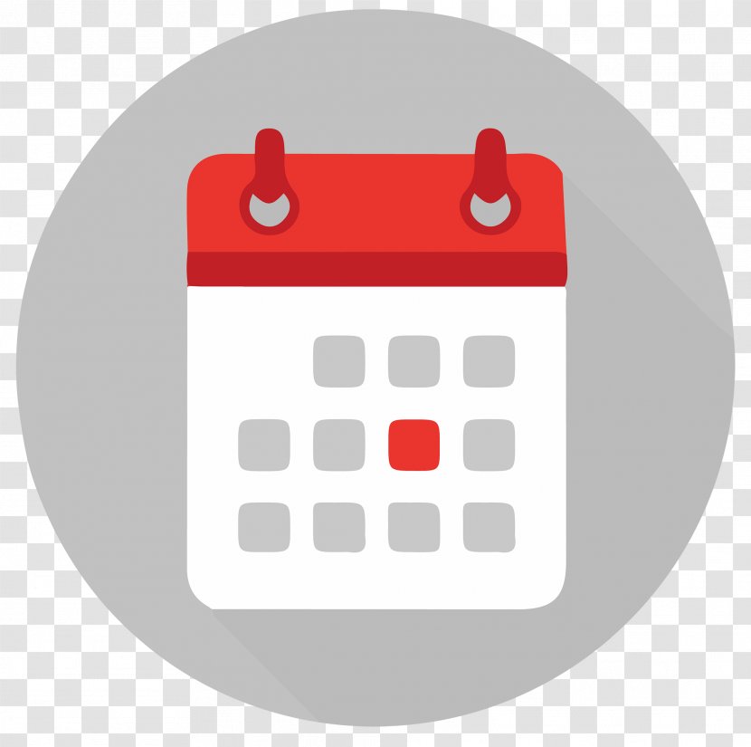 Calendar Clip Art - Red - Usps Transparent PNG