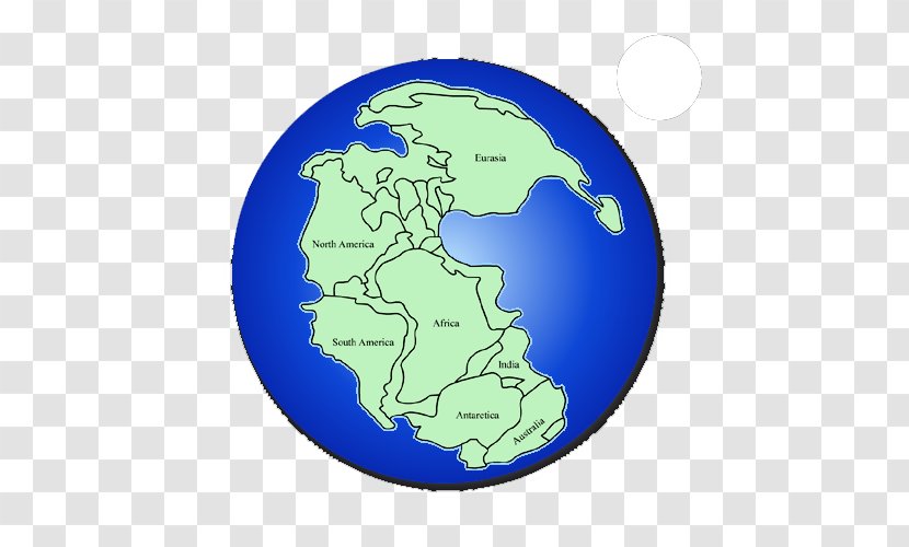 Pangaea Earth Laurasia Continental Drift Transparent PNG