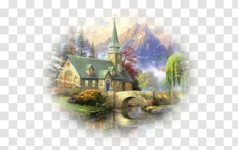 Thomas Kinkade Painter Of Light Address Book Posh Adult Coloring Book: Designs For Inspiration And Relaxation The Disney Dreams Collection: Painting Art - Nature Transparent PNG