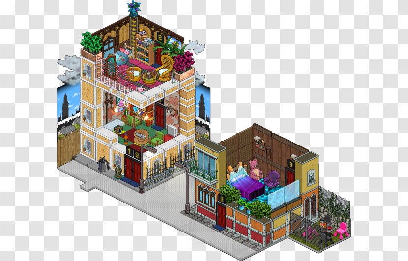 Habbo Online Chat Avatar Fansite Apartment - Heart Transparent PNG