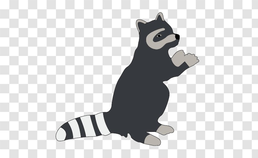 Whiskers Raccoon Clip Art - Small To Medium Sized Cats Transparent PNG