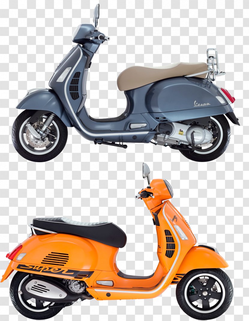 Piaggio Vespa GTS 300 Super Scooter - Traction Control System Transparent PNG