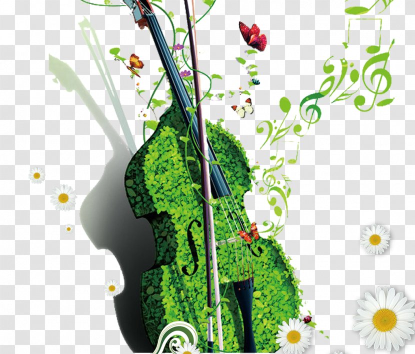 Violin Poster Advertising Art - Frame - Small Fresh Transparent PNG