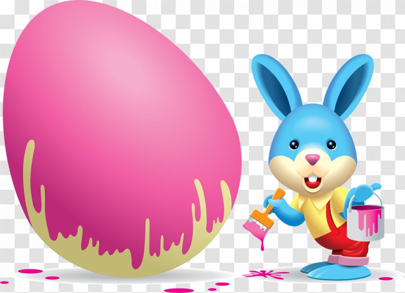 Easter Bunny Clip Art - Eggs Transparent PNG