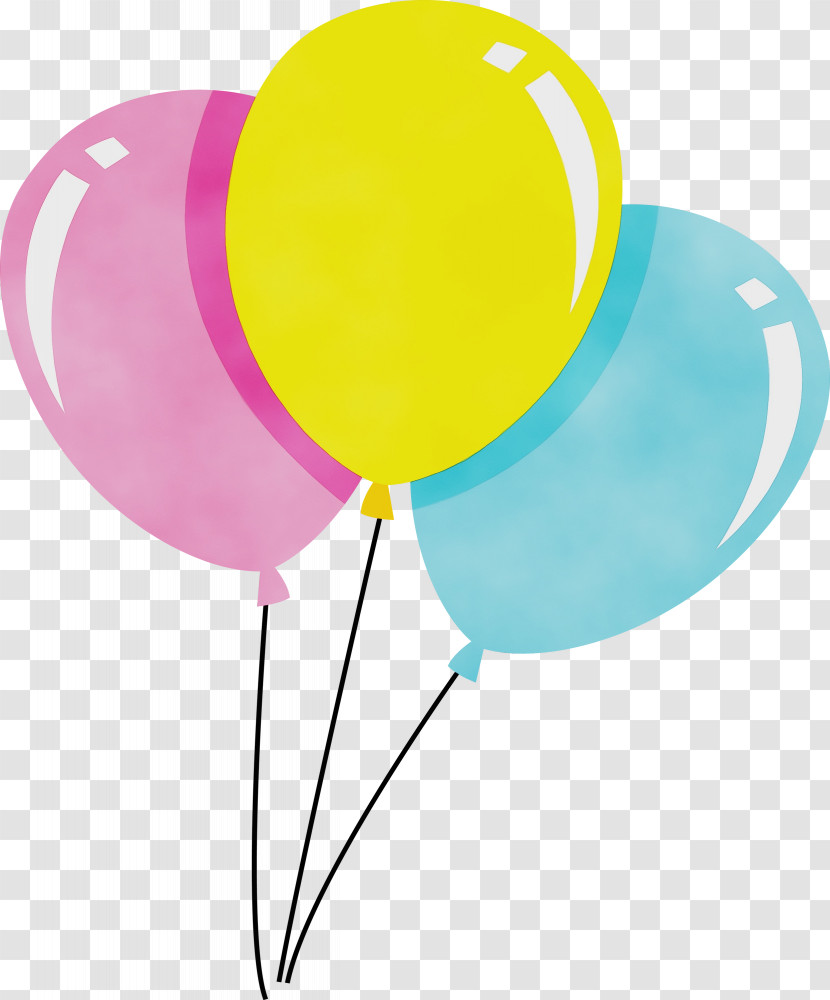 Balloon Yellow Transparent PNG