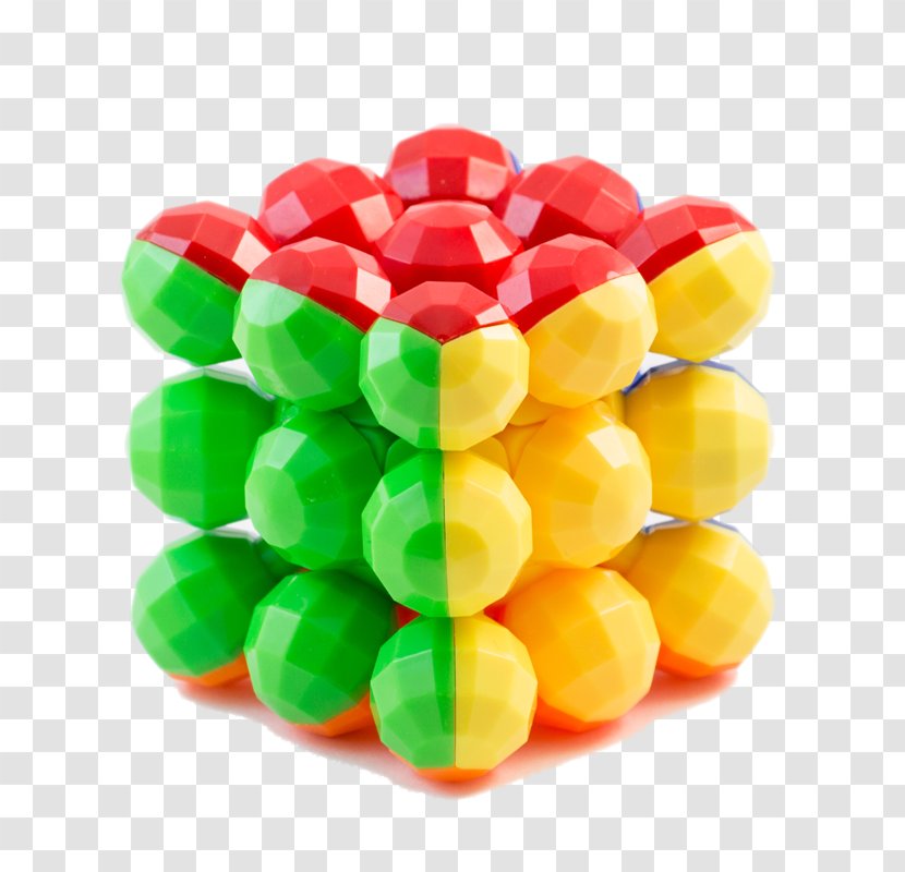 Iqboosters.ru 3x3 Gummi Candy Rubik's Cube Ball - Ern%c5%91 Rubik Transparent PNG