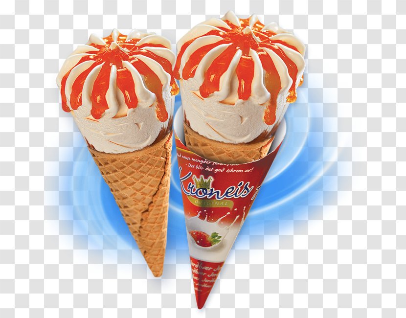 Sundae Ice Cream Cones Krone-is Isbjørn Is - Gelato Transparent PNG