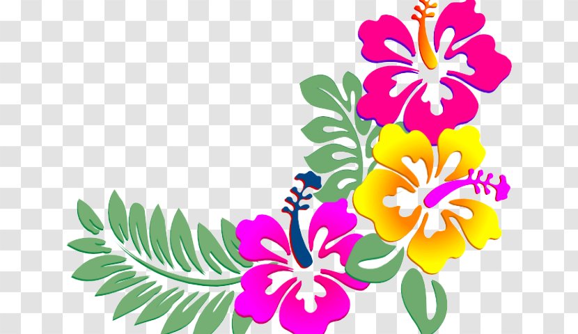 Flower Hawaiian Hibiscus Pink Plant Clip Art - Petal - Magenta Transparent PNG