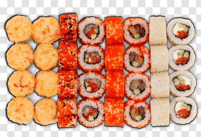 California Roll Sushi Fresh Makizushi Gimbap - Recipe Transparent PNG