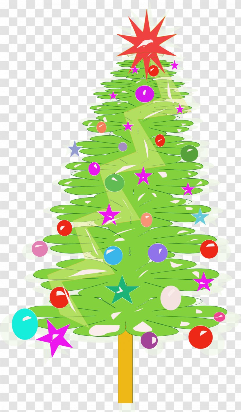 Christmas Tree Stockings Clip Art - Decoration - Trees Transparent PNG