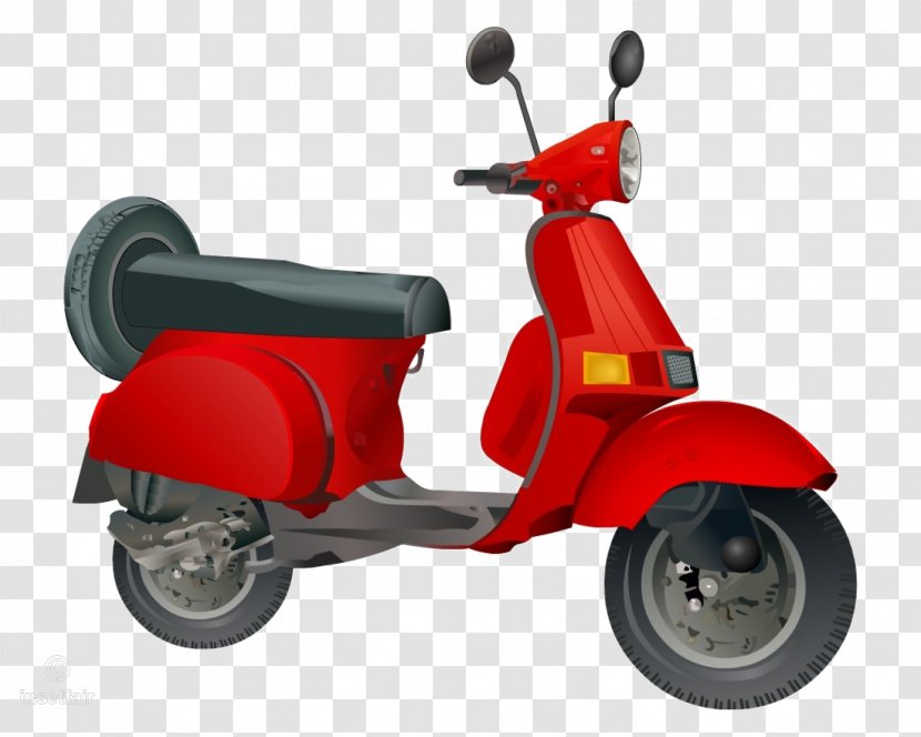 Bajaj Auto Scooter Vespa Sprint Motorcycle - Vehicle Transparent PNG