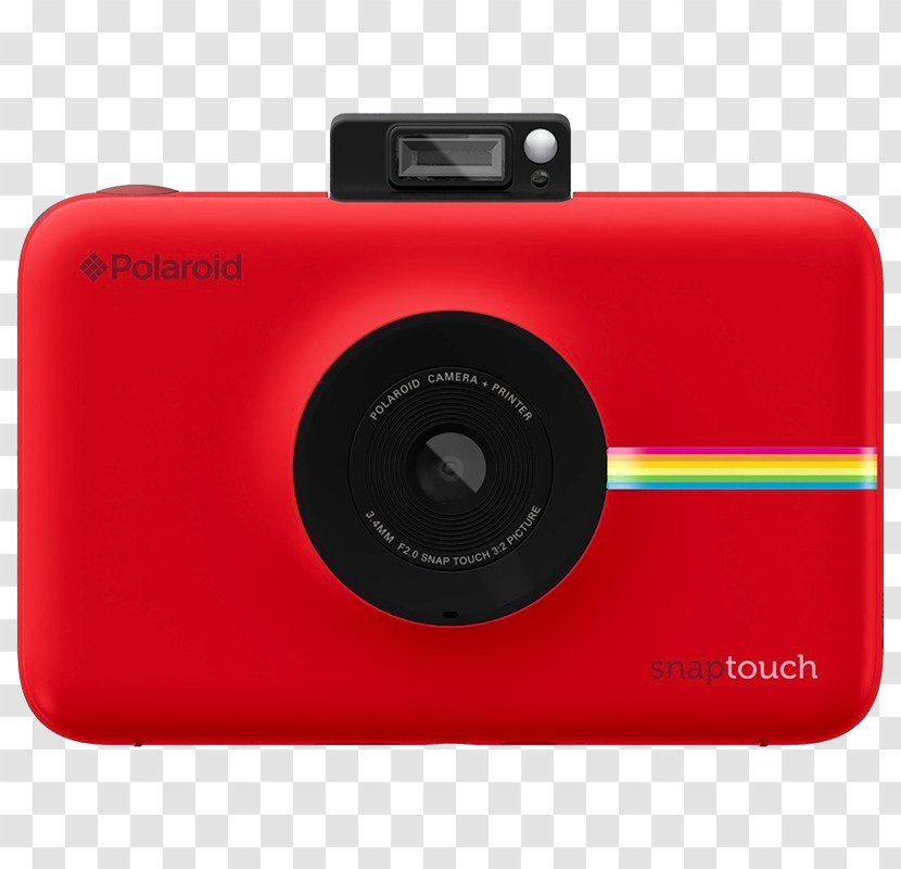 Polaroid Snap Touch 13.0 MP Compact Digital Camera - Zink - 1080pWhite 10.0 Instant CameraPink With Zero Ink Technology (Red) Camera1080pBlCamera Transparent PNG