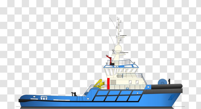 Fishing Trawler Tugboat Platform Supply Vessel Anchor Handling Tug Naval Architecture - Maritime Pilot Transparent PNG