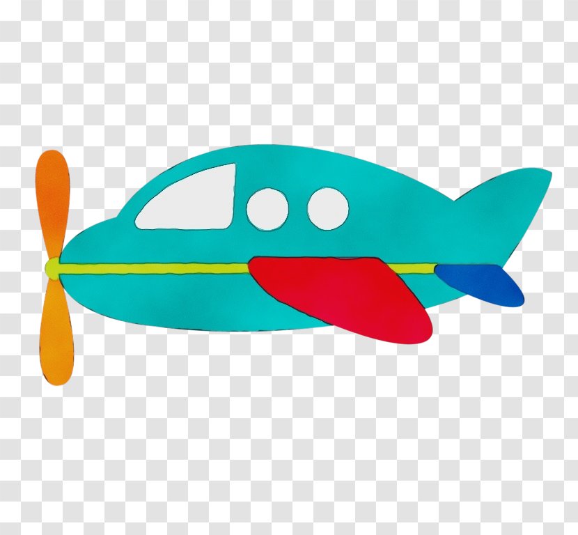 Cartoon Airplane - Fish - Vehicle Transparent PNG