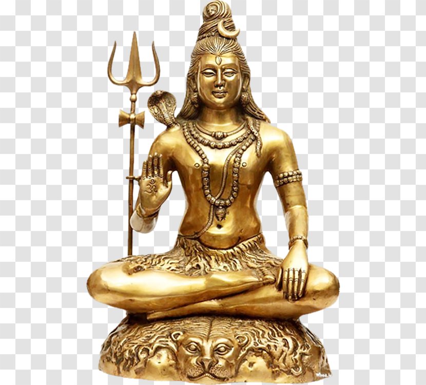 Mahadeva Ganesha Lakshmi Deity Statue - Bronze Sculpture Transparent PNG
