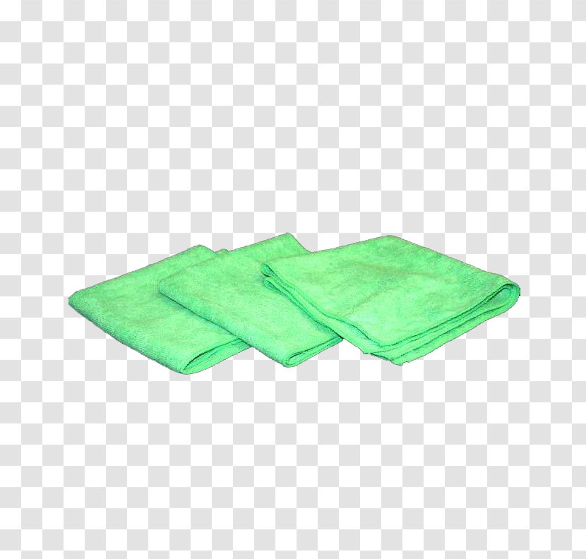 Material - Green - CLEANING CLOTH Transparent PNG