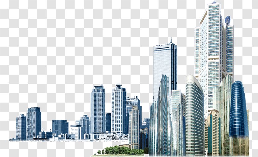 High-rise Building Skyline Cityscape Skyscraper - Condominium - Means Pure Water Transparent PNG