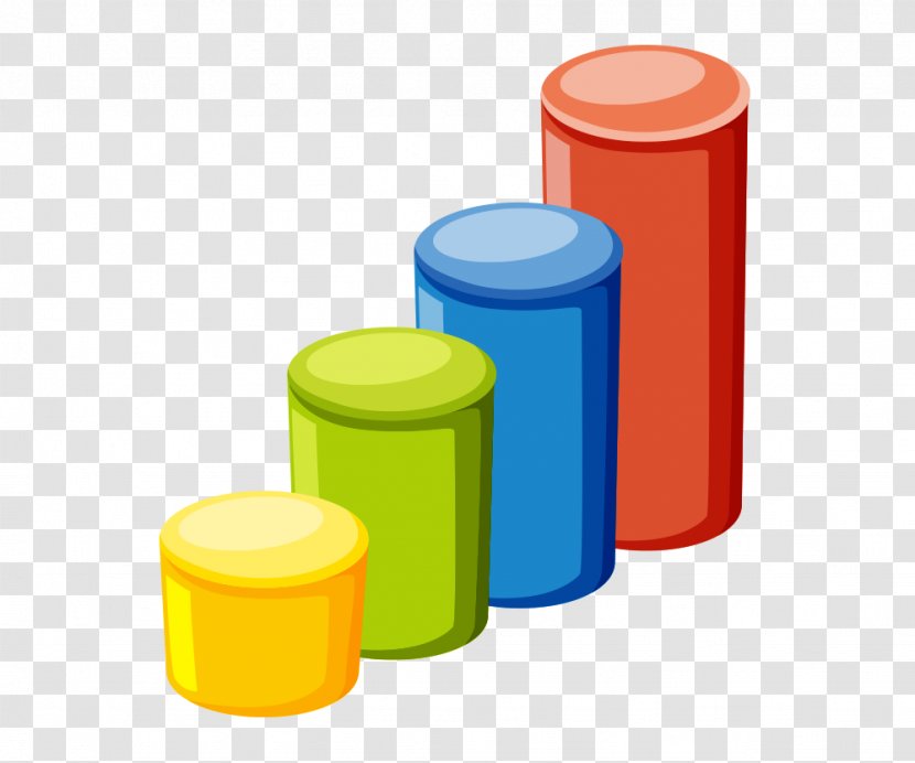 Cylinder Chart Solid Geometry - Vector 3d Transparent PNG
