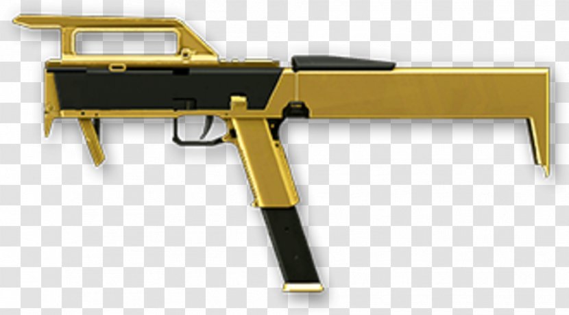 Warface ARES FMG Magpul FMG-9 Weapon Submachine Gun - Silhouette - Machine Transparent PNG