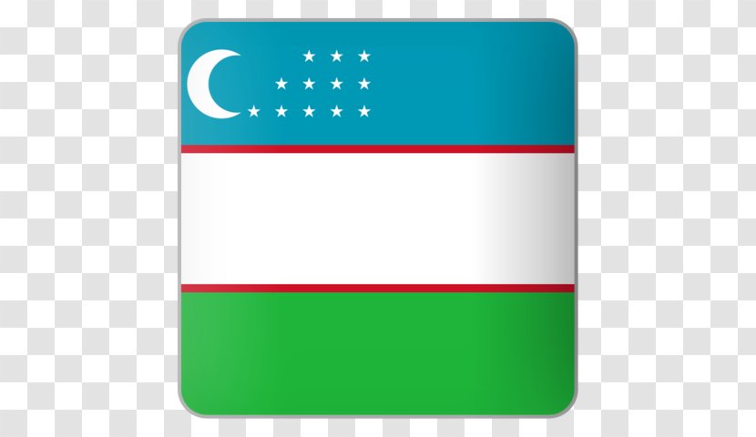 Flag Of Uzbekistan Transparent PNG