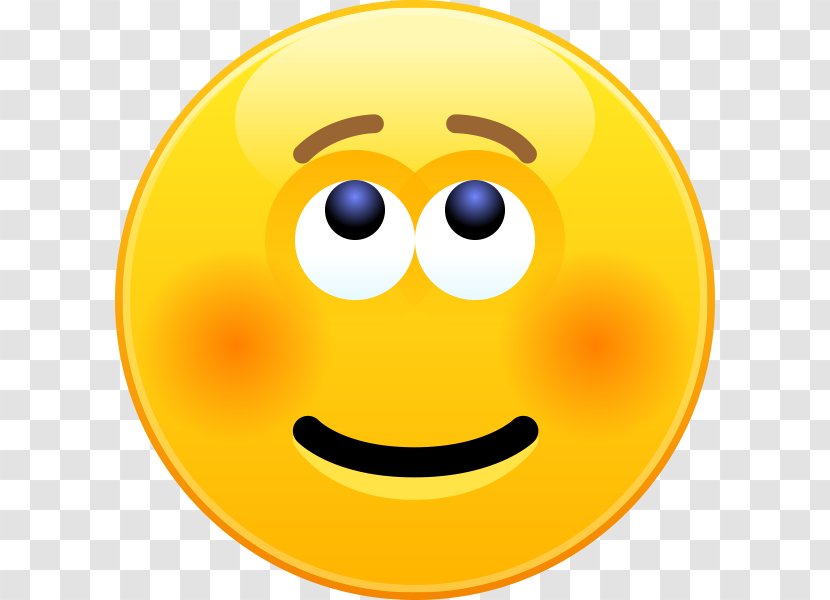 Emoticon Smiley Skype Emoji Blushing Transparent PNG
