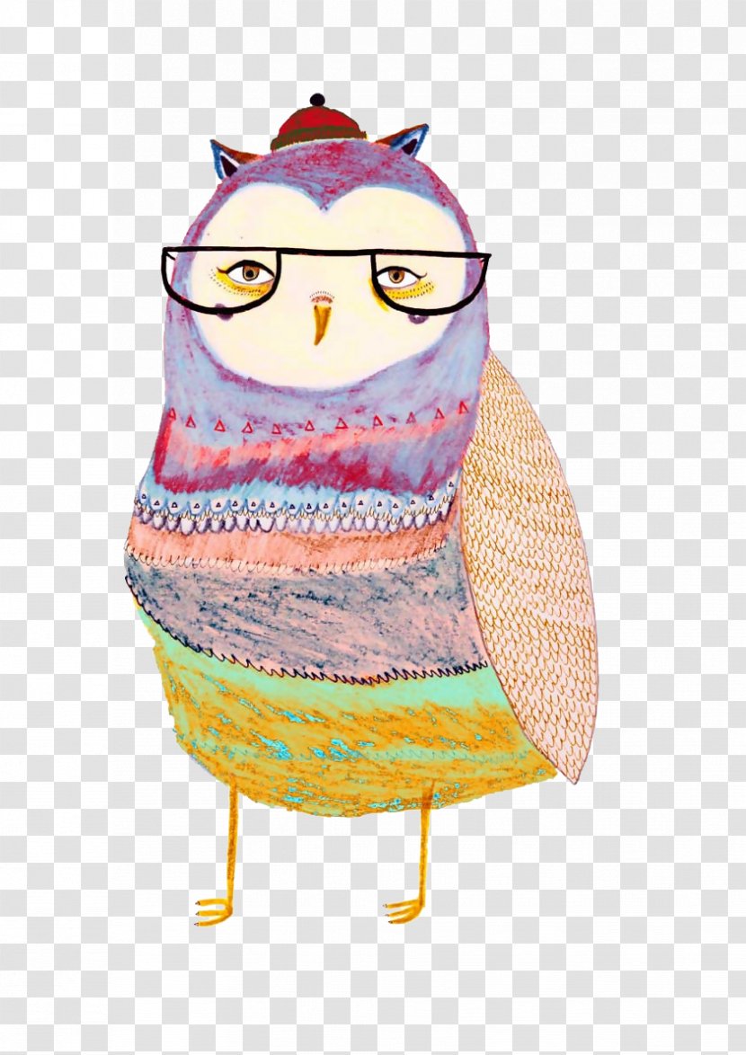 Owl Drawing Art Illustration - Bird Transparent PNG