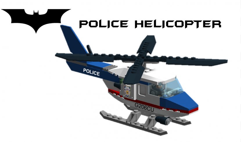 Lego Worlds Legoland California Florida Helicopter - Police - Helicopters Transparent PNG