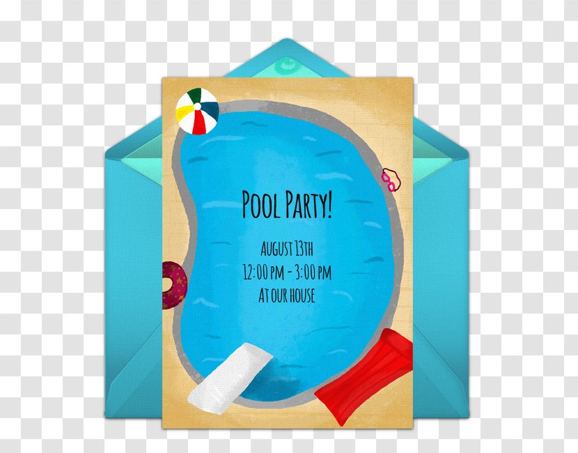 Birthday Party Invitation - Label - Paper Product Transparent PNG