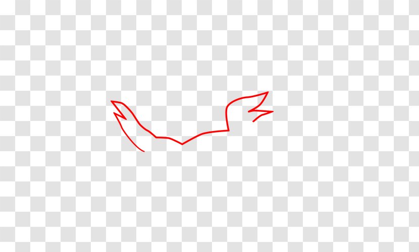 Logo Line Point Angle - Red Transparent PNG