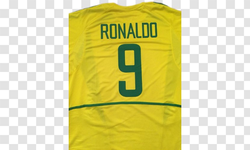 Sports Fan Jersey Line Shirt Font - Area - Brazil National Football Team Transparent PNG