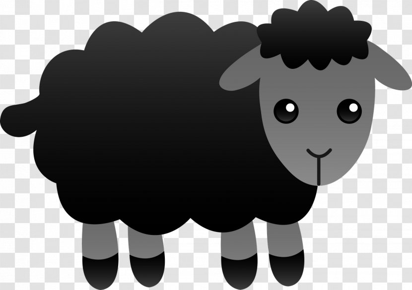 Baa, Black Sheep Wool Clip Art - Nursery Rhyme - Hot Cliparts Transparent PNG