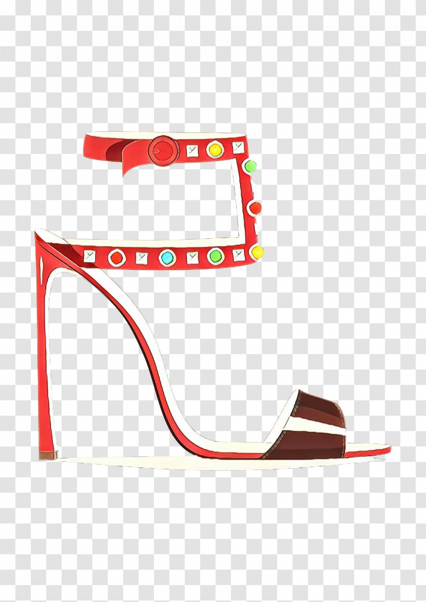 Shoes Cartoon - Wedge High Heels Transparent PNG