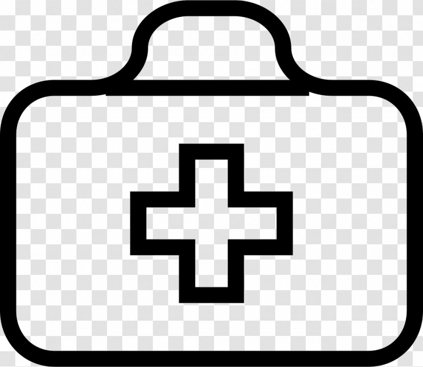 Medicine Health Care Medical Billing - Black And White - First Aid Kit Transparent PNG