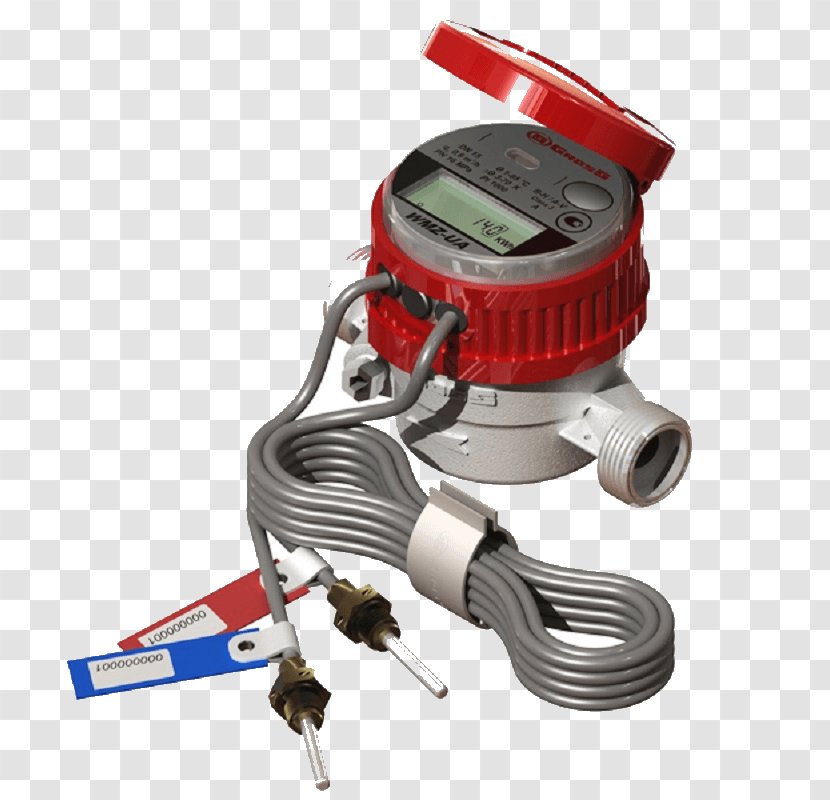 Counter Heat Meter Water Metering Vendor - Hardware Transparent PNG