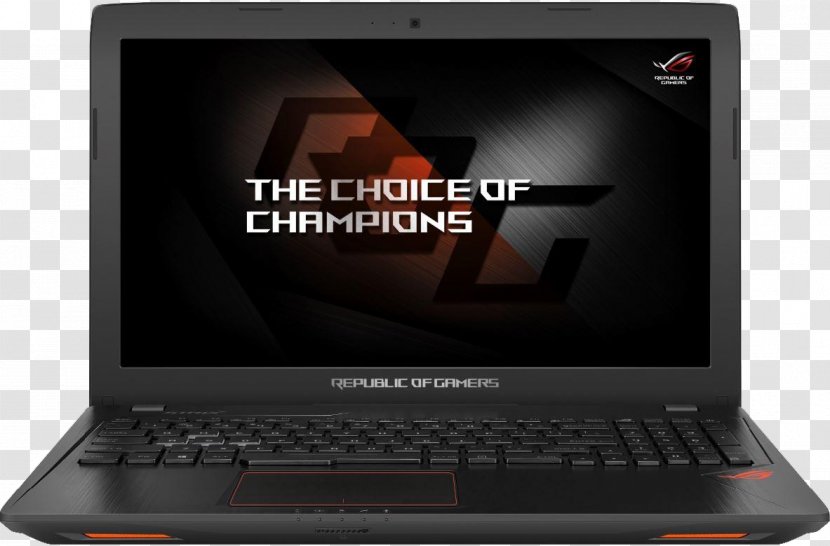 Laptop Intel Core I7 ASUS ROG Strix GL553 Republic Of Gamers - Technology Transparent PNG