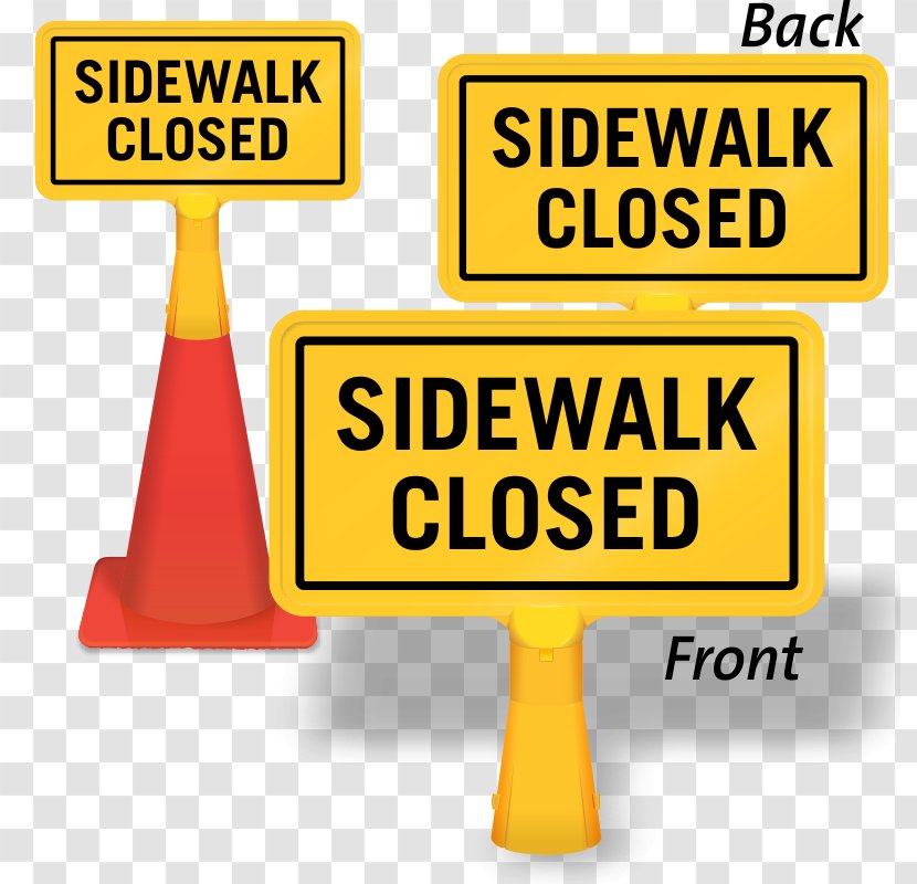 Traffic Sign Manual On Uniform Control Devices The Highway Code - Warning - Cone Transparent PNG