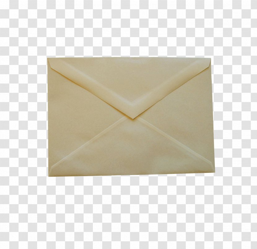 Paper Square Angle Beige - Beautiful Envelope Transparent PNG