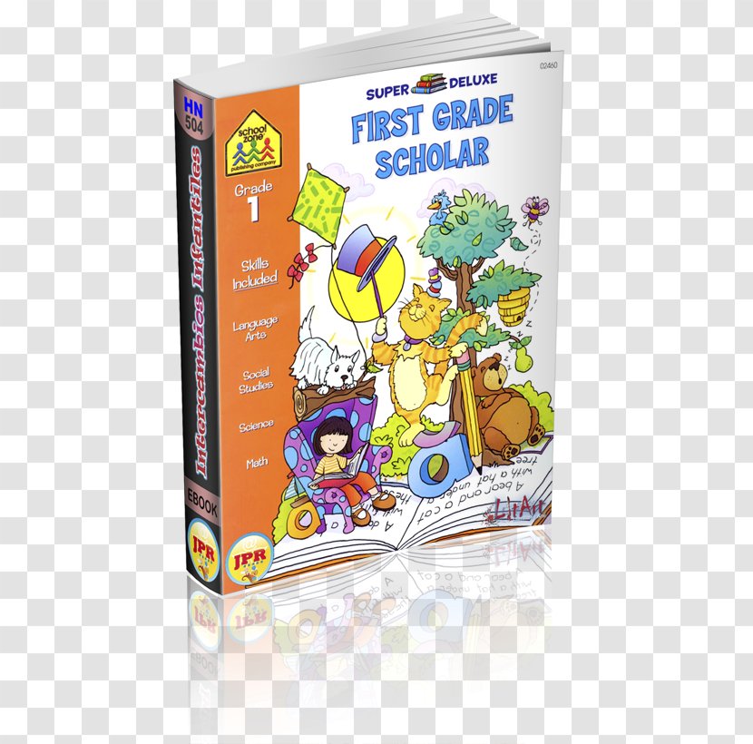 First Grade Primary Education Textbook School Learning - Zone Transparent PNG
