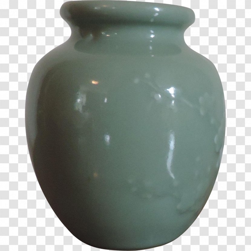 Ceramic Vase Glass Urn Pottery - Turquoise Transparent PNG
