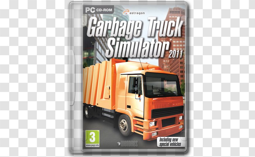 Brand Freight Transport Commercial Vehicle Motor - Garbage Truck Simulator 2011 Transparent PNG