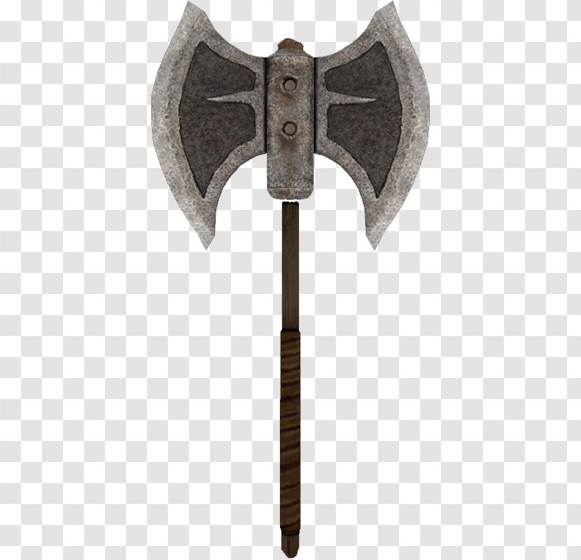 Shivering Isles The Elder Scrolls V: Skyrim – Dragonborn Battle Axe Weapon - Combat Transparent PNG