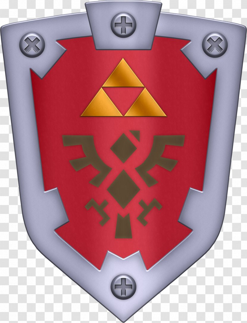The Legend Of Zelda: A Link To Past Nintendo Land Art & Artifacts Wii - Armour - Shield Transparent PNG