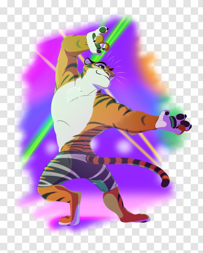 Tiger Dance Art Image - Cartoon - Rawr Go Tigers Transparent PNG