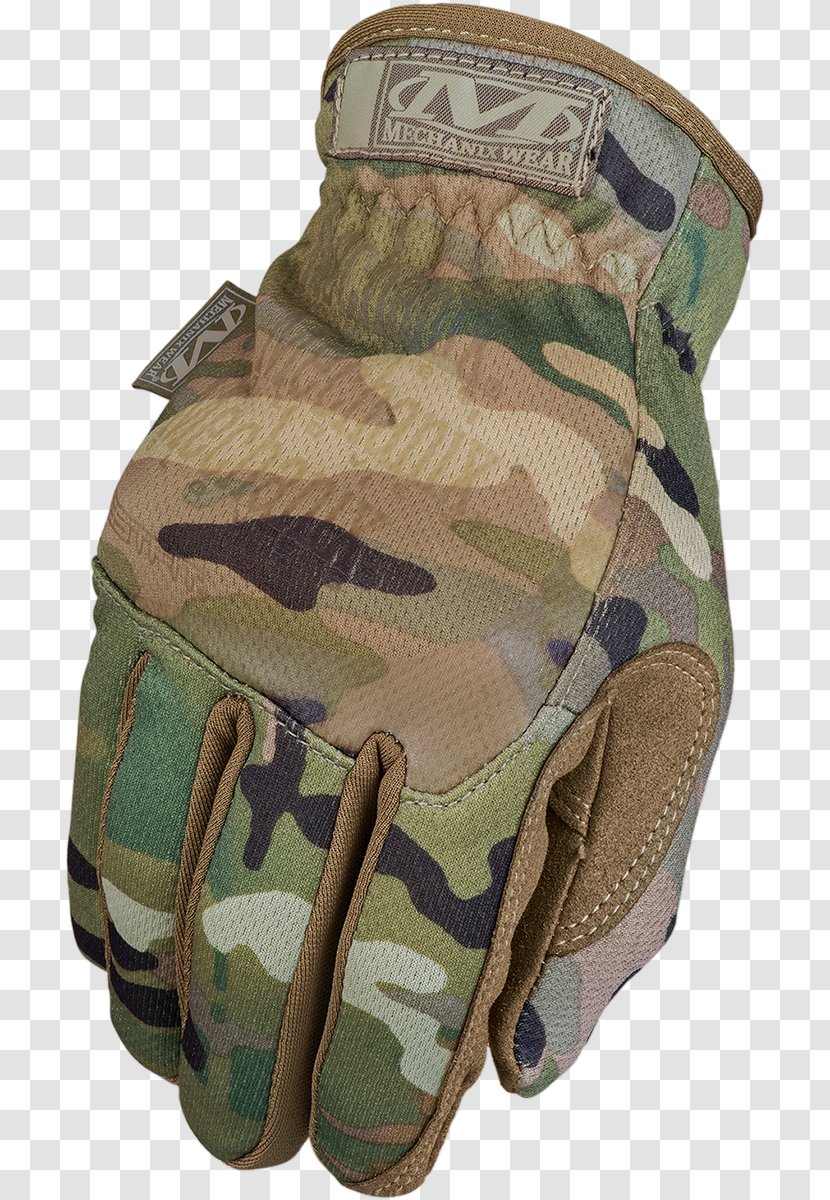 MultiCam Glove Clothing Camouflage Mechanix Wear - Multicam Transparent PNG